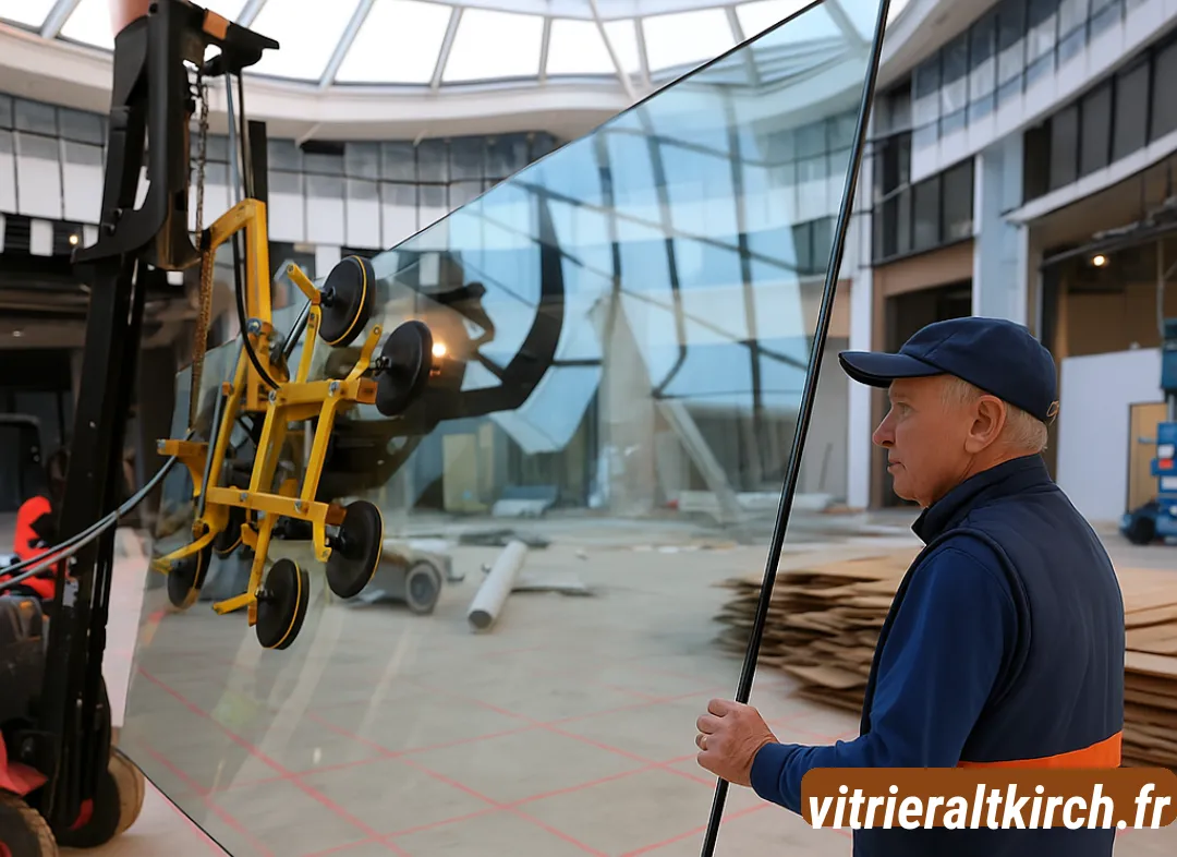 Remplacement de vitrine magasin Altkirch
